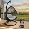 Bold single advanced black twist wave coffee table