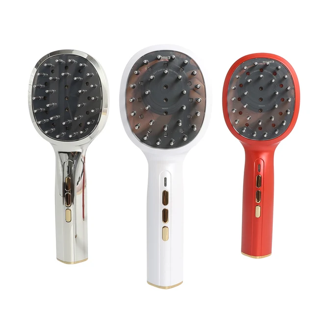 Anti Hair Loss Massage Hair Massage Brush Electric Laser Hair Growth Comb Home Use  Scalp Comb