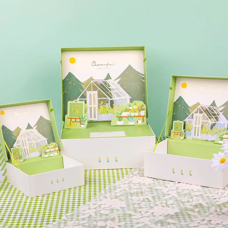 Newborn Princess Gift Box Newborn Girl Baby Clothes Full Moon Gift High