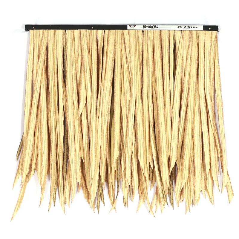 Artificial Tile Roofing Thatched Dry Grass Palm Leaf Artificial ...