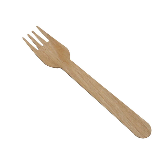 High Quality Disposable Mini Printed Birch Solid Wooden Forks Teeth Spoons Knife