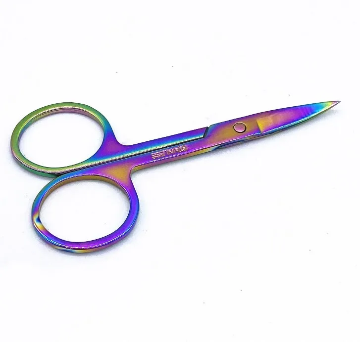 Ножницы для бровей Lavalash триммер макияжа и ресниц средство удаления волос на лице ножницы маникюра инструмент кутикулы ногтей