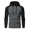 Sweat à capuche gris foncé