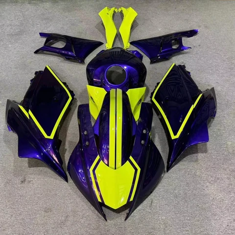 ABS Plastic Injection Motorcycle Fairings Kit Bodywork Frame Sets Compatible with YAMAHA YZF R3   2019 2020 2021 2022 2023