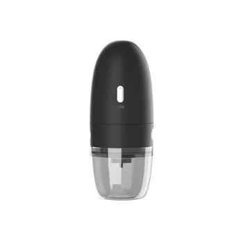 USB Rechargeable Portable Electric Coffee Grinder Ceramic Adjustable Coarseness Small Home Use Plastic Housing for Hotels Cars