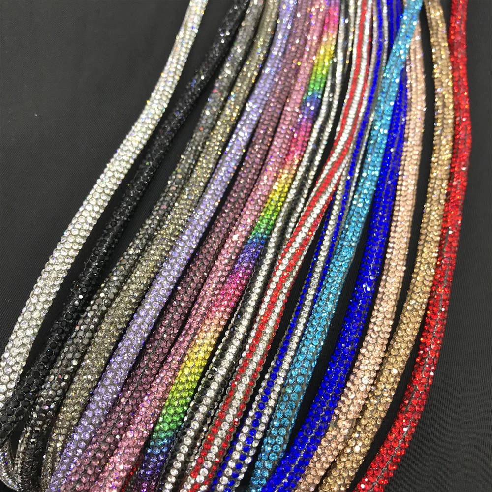 S178 Factory Supply Wholesale Colorful Crystal Strass Tube For