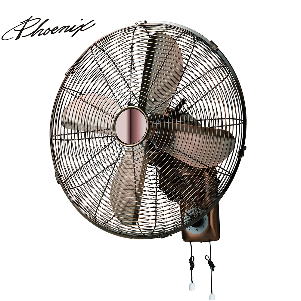 Antique Retro 16 Inch Oscillating Metal Wall Fans With 4 Metal Blades Buy Retro Wall Fan
