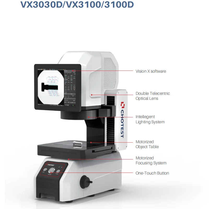 CHOTEST VX3000 Series CNC Image Measuring Instrument Fully Automatic Dimensional Inspection Machine