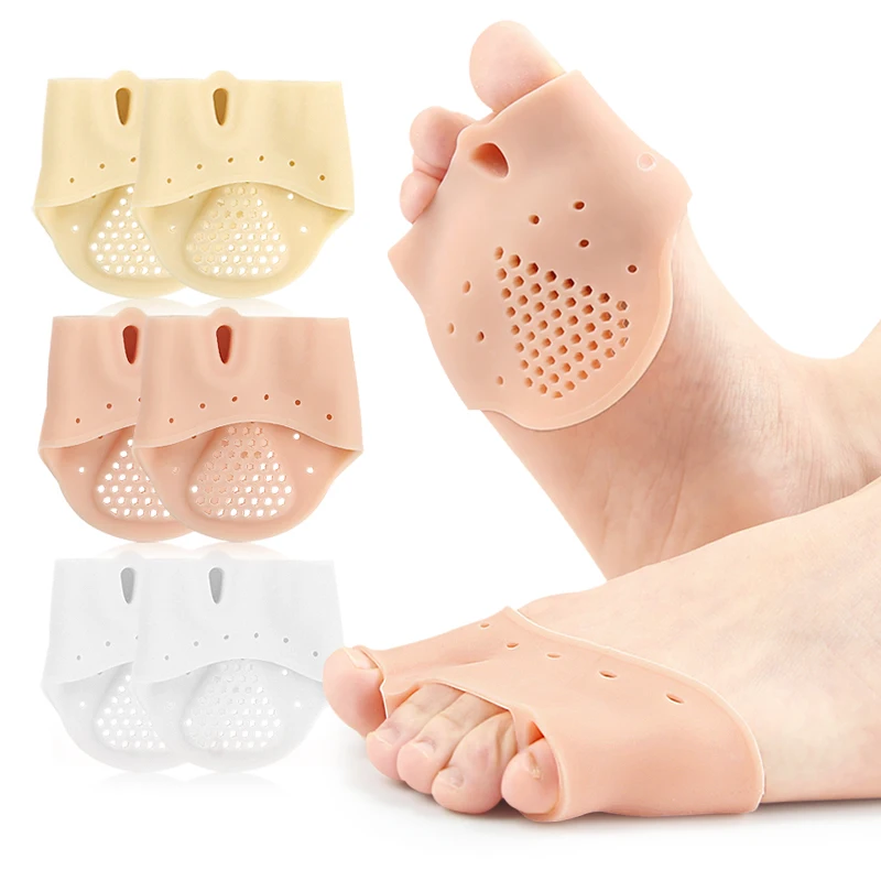 Metatarsal Pads Gel Toe Separator Breathable Soft Gel Toe