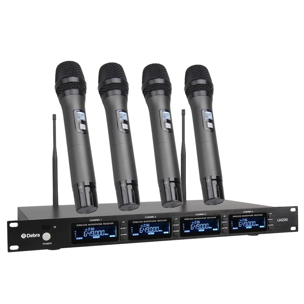 debra audio u4200 professional wireless handheld Alibaba