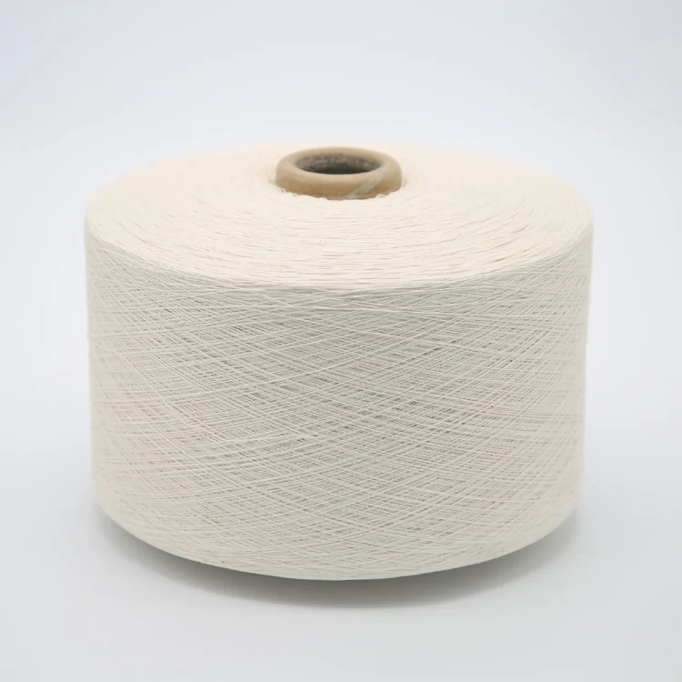 Ne6s/1 Open End Recycled Cotton Polyester Blended Yarn for Knitting Gloves