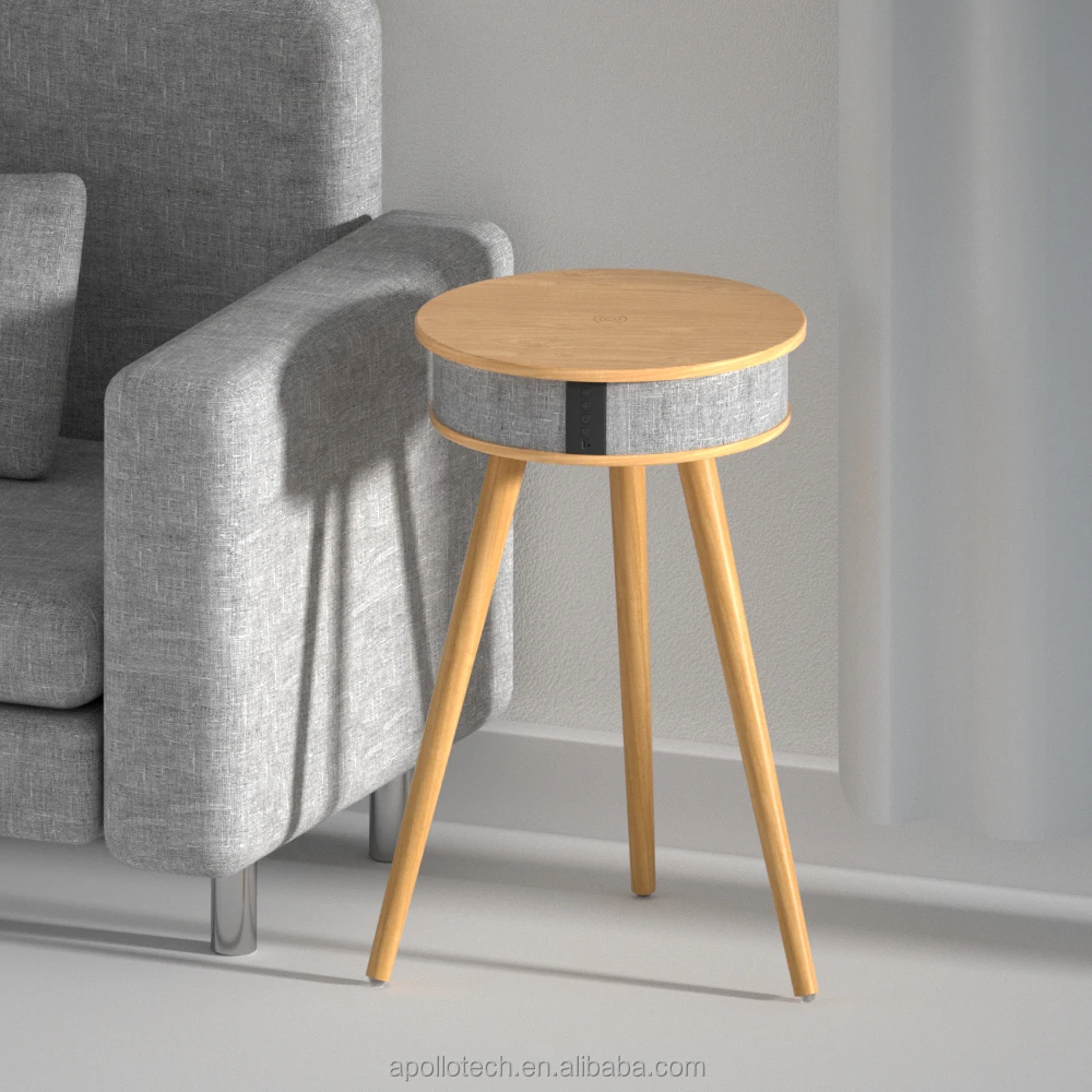 Table Wireless's Smart Coffee Table Speakers Wireless Charger Modern Side Tables ...