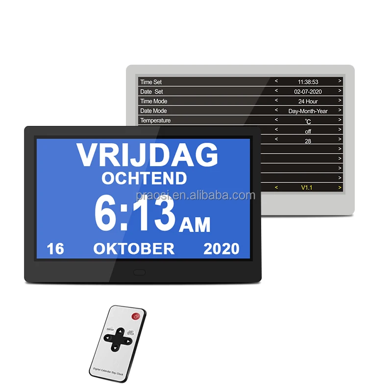 display screens for memory impared factory