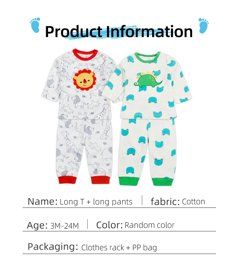 Cartoon baby boys Pajamas