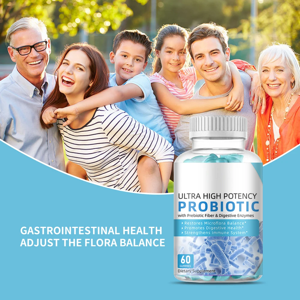 Probiotic Gummies Digestive Enzyme Gummy For Health Care Gummy Buy