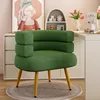 Dark green with gold frame [lamb wool]