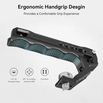 SmallRig A7R V / A7 IV / A7S III Cage with Top Handle Side Handgrip and Clamp for Cable Advanced Kit for Sony -3669C detail image