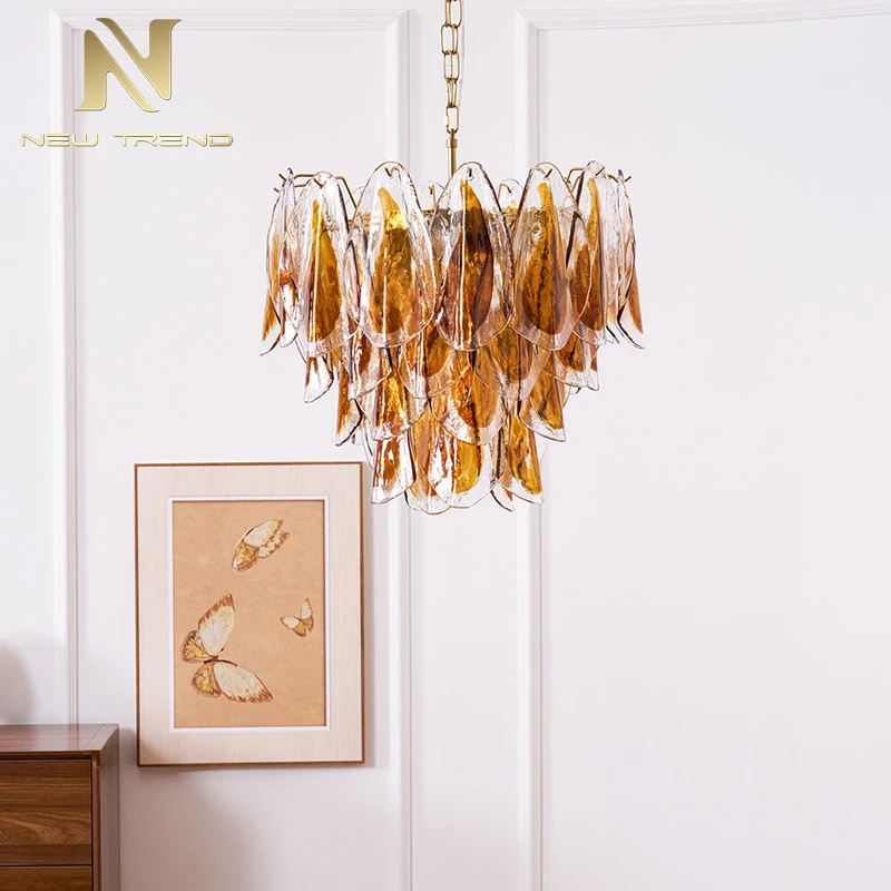 CPL-448 Large Custom Murano Glass Chandelier | High-End Italian Style Ceiling Lighting for Hotel & Villa