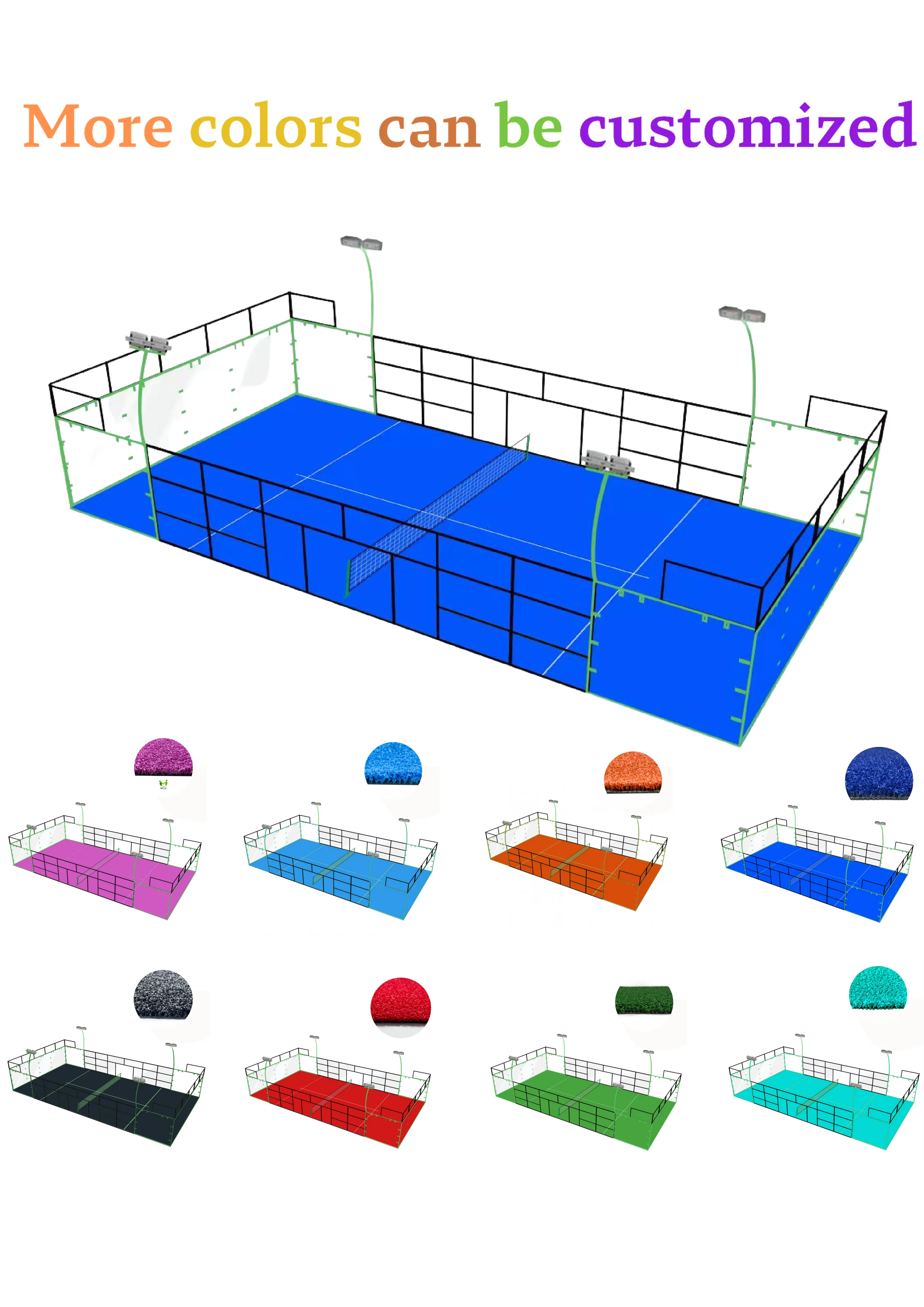 Outdoor Paddle Court Tennis Most Beautiful Ground Fields Diy Padel ...