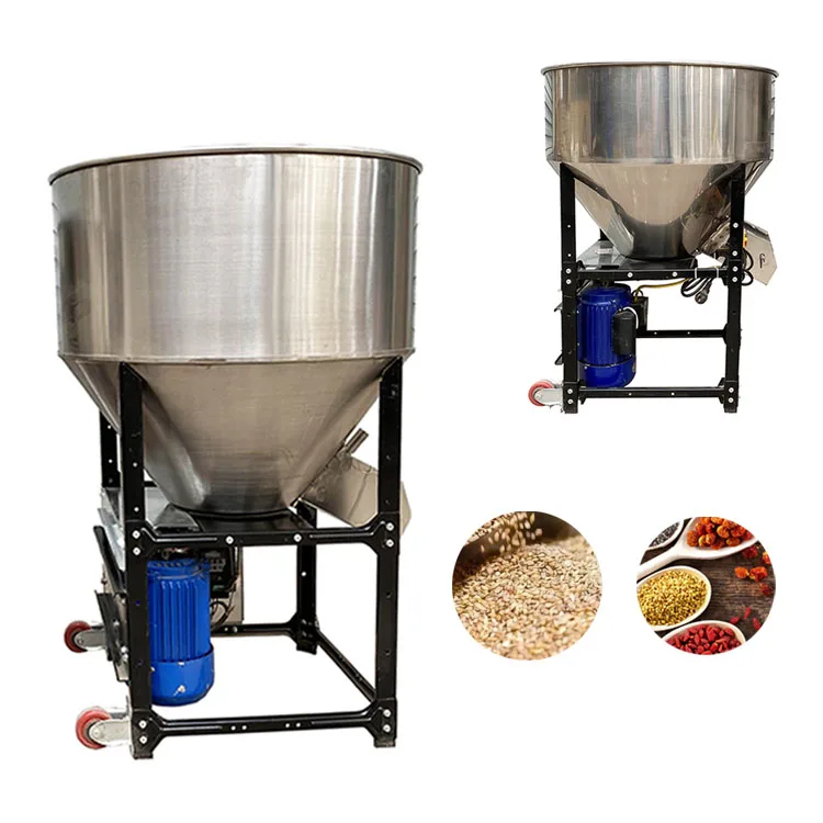 Crops Seed Treatment Mixer Machine Vegetable Fennel Seed Mixing Coating Machine Grain Mixer