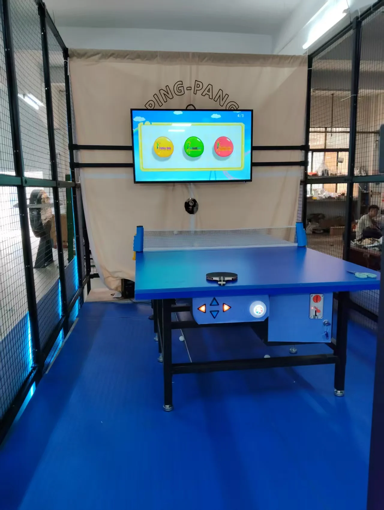 Funpark High Quality Sports Arcade Table Tennis Expert Product Game Machine Coin Operated Games details