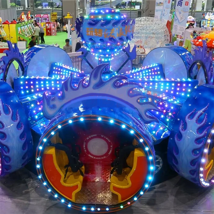 Funfair Thrill 360 Degree Rotation Amusement Ride Inspired Wandering Earth Outdoor Park