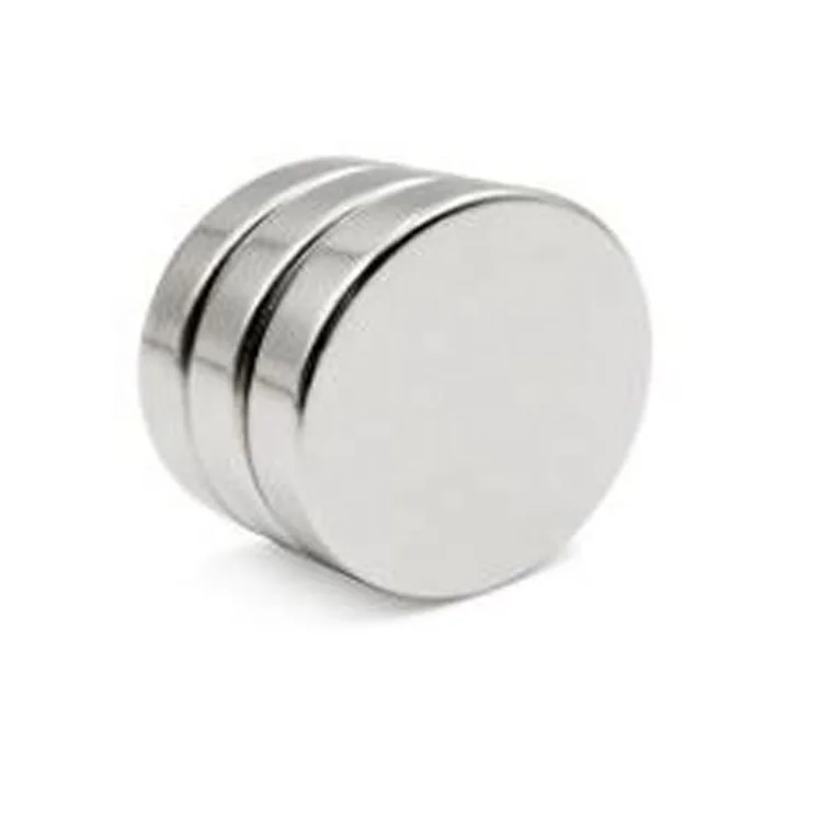 Round Shaped Disc Neodymium Flat Thin Magnets