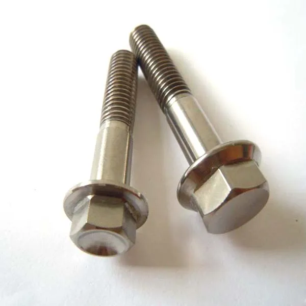 Boulon &agrave; bride personnalis&eacute; de 32mm taille 3/8 acier zingu&eacute; taille de filetage m7 boulon de 30mm de long &Eacute;crou &agrave; bride en acier inoxydable SUS316