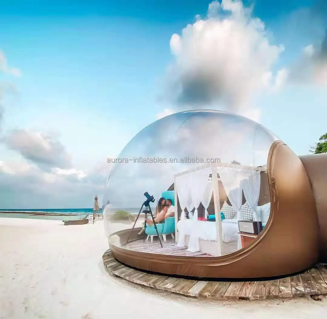 Commercial Inflatable Bubble Tent 2 Room Large Outdoor Bubble Tents
