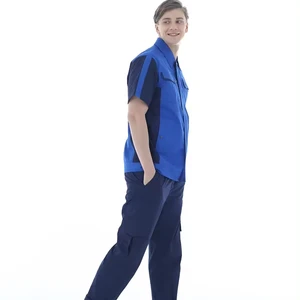 Engineering Uniforms Construction Workwear Protection Suit Anti-Static Breathable Cotton