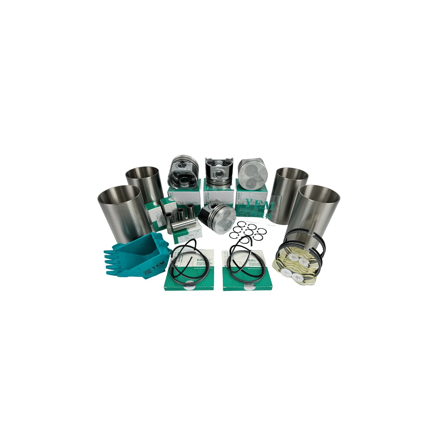 1004-40TA 1004-42 903-27T 1103C-33TA Cylinder Liner Kit for Perkins Engine Parts for Sale