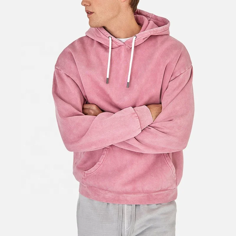 Washed pink online hoodie