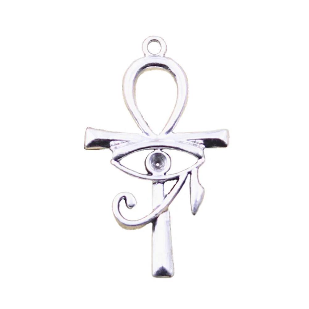 12 Breloques Égyptiennes Colorées SUNNYCLUE - Lot 6 Styles Œil D'Horus, Pharaon, Cobra Pour Bijoux