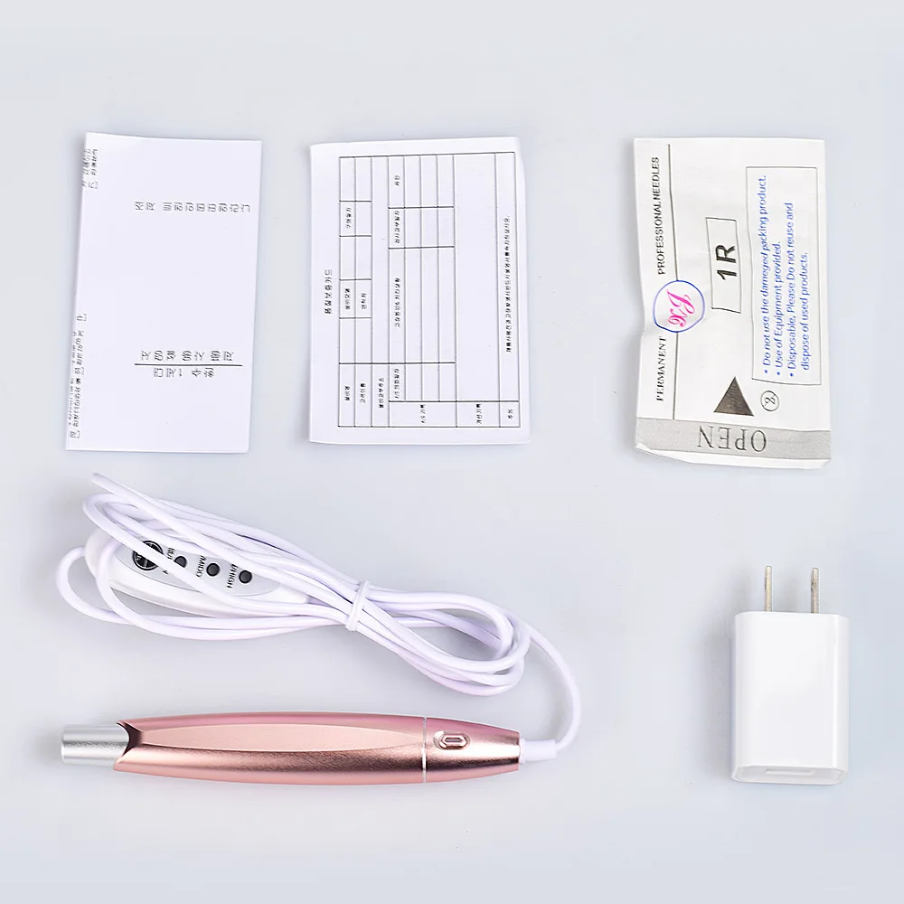 New Arrival Wireless Digital LCD Touch Screen Permanent Makeup Lip Eyeliner Eyebrow Microblading Tattoo Machine