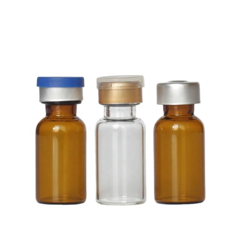 2ml 10ml 30ml 50ml 100ml Clear or Amber Empty Glass Bottle Vial