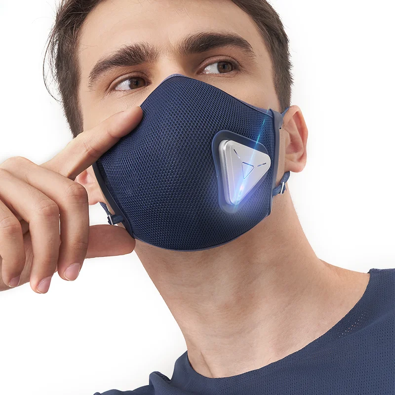 Умная электрическая маска-вентилятор, Воздухопроницаемый переносной очиститель воздуха