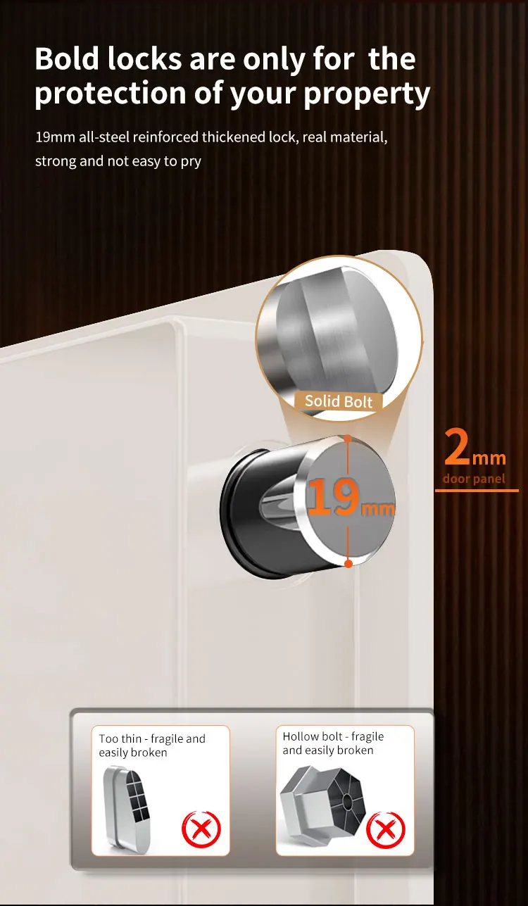 CEQSAFE Digital Safe Box Steel Safes Money Bank Small Household Password Key Safety Security Box manufacture