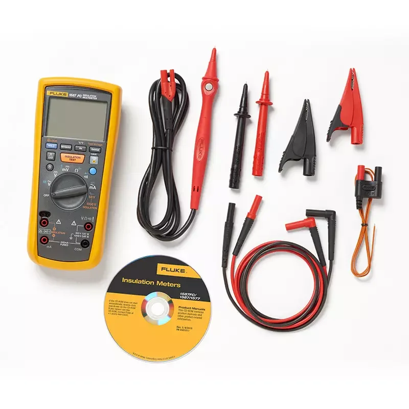 Fluke 1587 Fc Insulation Resistance Tester Multimeter Digital ...