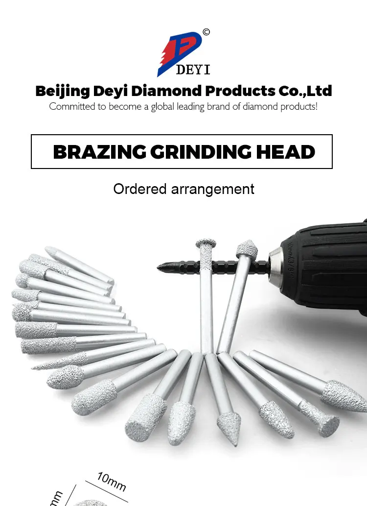 product granite milling and cutting tools carving tool bit cnc stone and marble diamond burrs-14