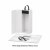 White Single Bottle Box Without Insert