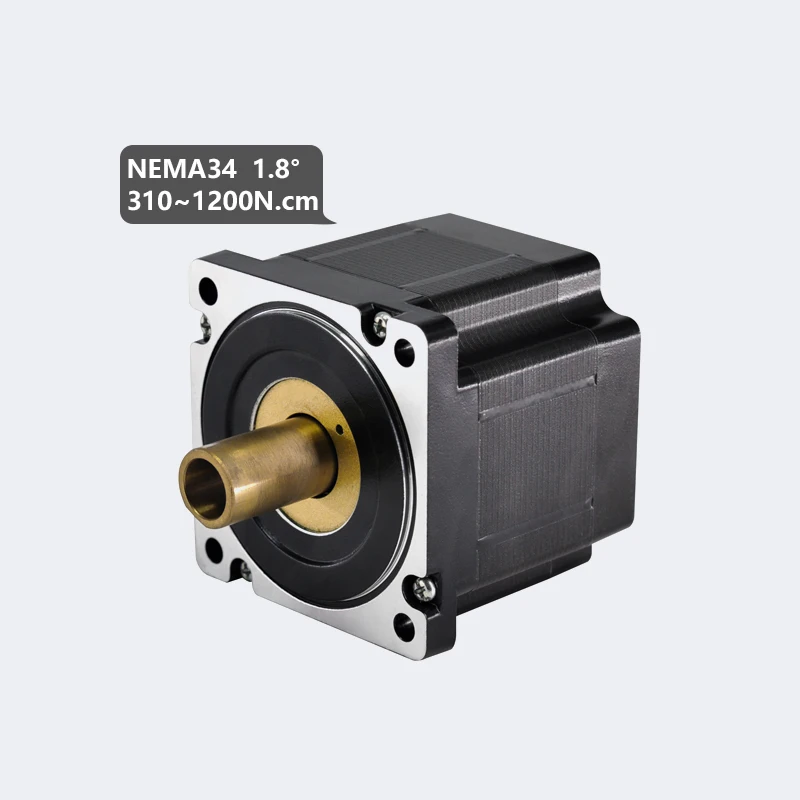 PrimoPal Customized NEMA34 86mm Threaded Close Loop NEMA 34 Hollow Shaft Gear Reducer Stepper Motor
