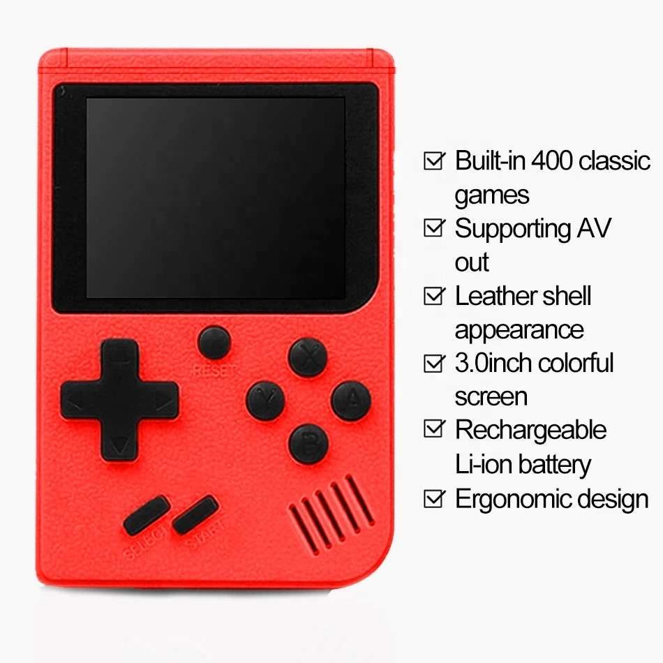 Mini Box Console 2020 400 In 1 Mini Controle De Games Console Player Boy Console 2 ...