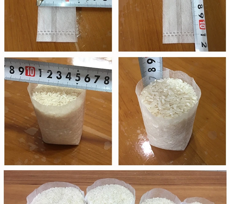 Biodegradabili bianchi non tessuti coltivano le borse che la pianta coltiva la borsa 0