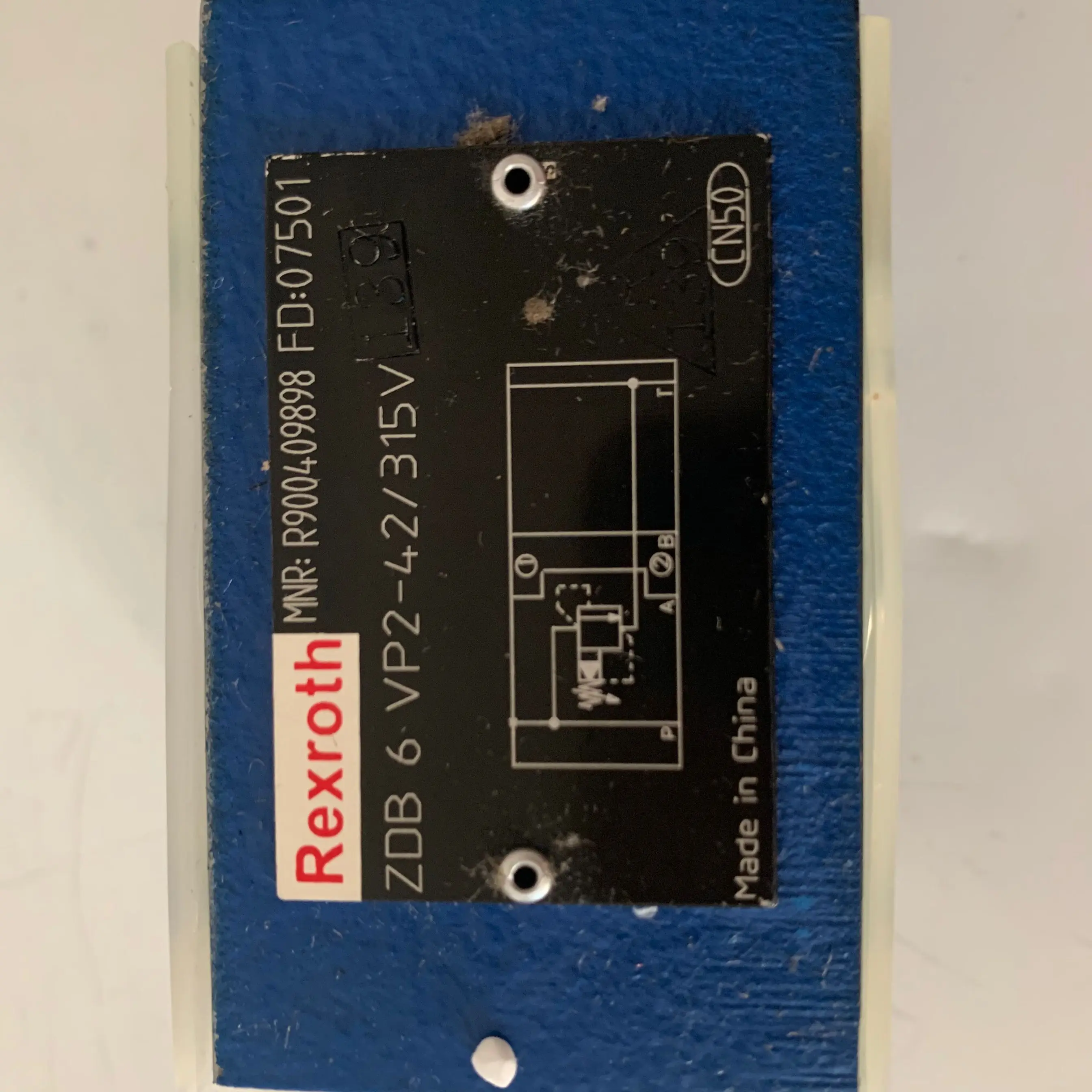 ZDB 6 VP2/42/315V R900409898 - Rexroth Solenoid Valve in Stock