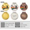 Rainbow Badminton Medal