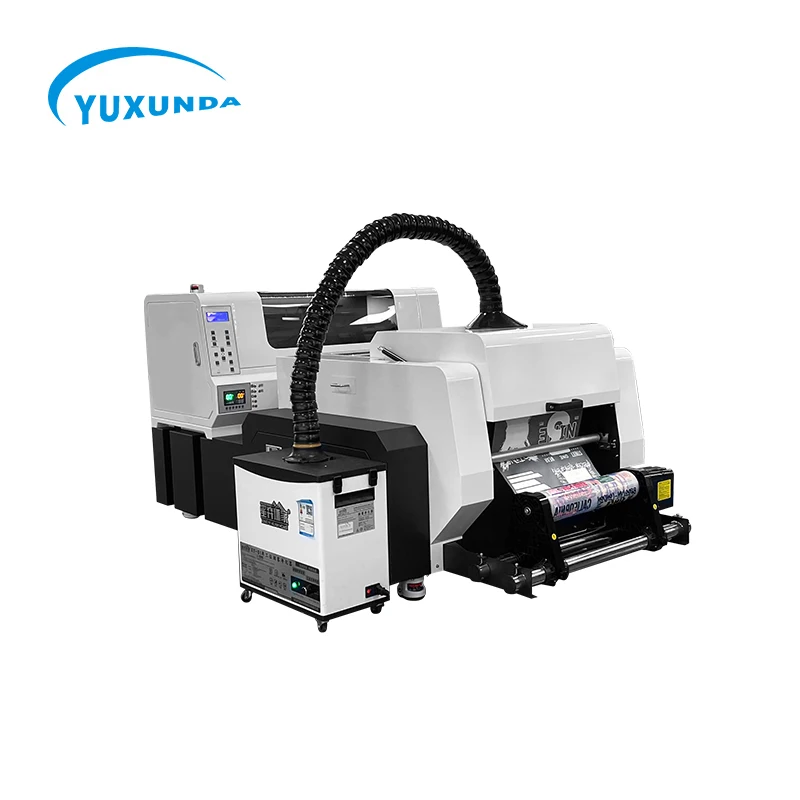 A3 A4 DTF Printer 30cm 40cm Mini A3 A4 DTF Shaker With Smoke Purifier for T Shirt Printing