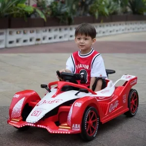 24V Go Kart Ride on Car for Kids 2 Seater Kids Car Electric 12v 4 Engine Battery