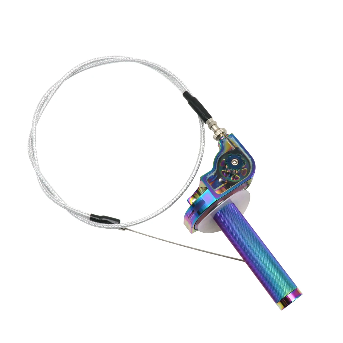 Universal CNC Moto Plating Colorful Short Long Motorcycle Brake Clutch Levers Handle Throttle Hand Grip for Motorcycle