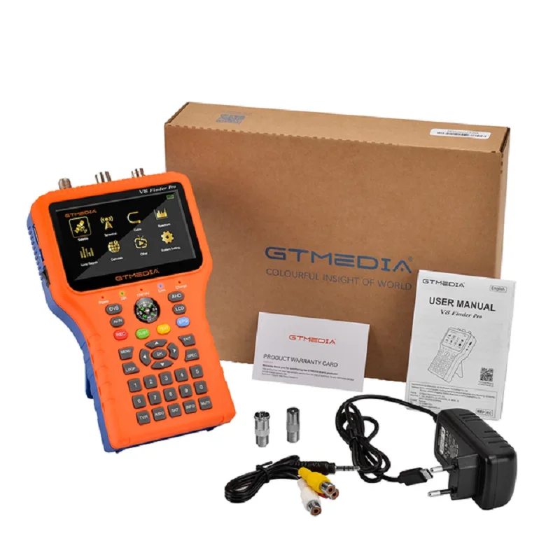 Pro Satellite Finder Signal Receiver Digital Sat Detector Satellite Recognition for Adjusting Sat Dish