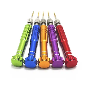 Multifunctional 5 in 1 Screwdriver Kit for Eyeglass Mini Pocket Small Screwdriver Tool Set